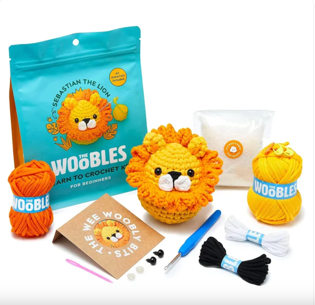 Beginner Crochet Kit with Video Tutorials – Complete Starter Set