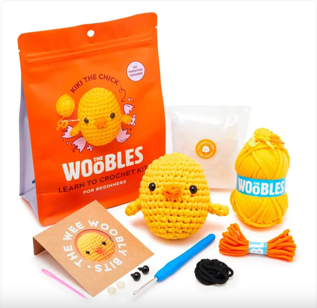 Beginner Crochet Kit with Video Tutorials – Complete Starter Set