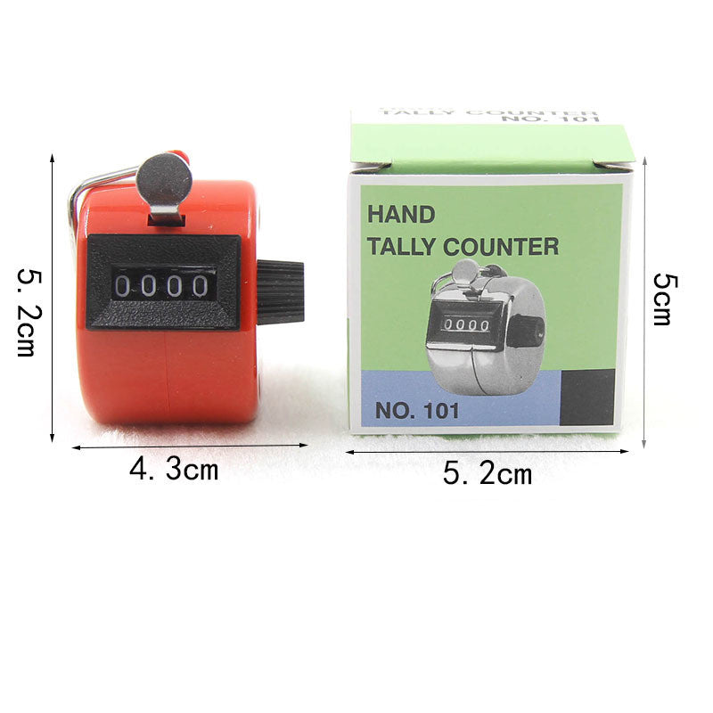 Mechanical Row Counter for Crochet & Knitting – 4-Color Tally