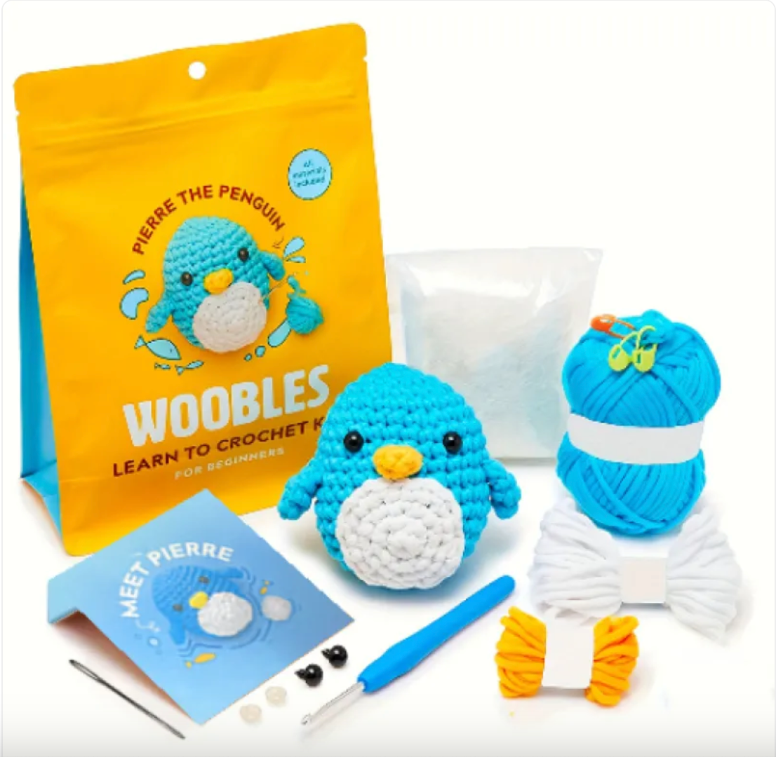 Beginner Crochet Kit with Video Tutorials – Complete Starter Set