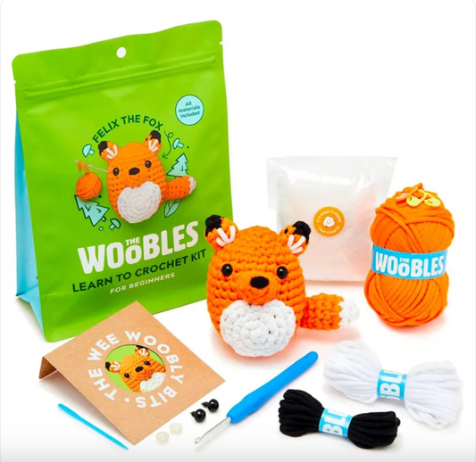 Beginner Crochet Kit with Video Tutorials – Complete Starter Set