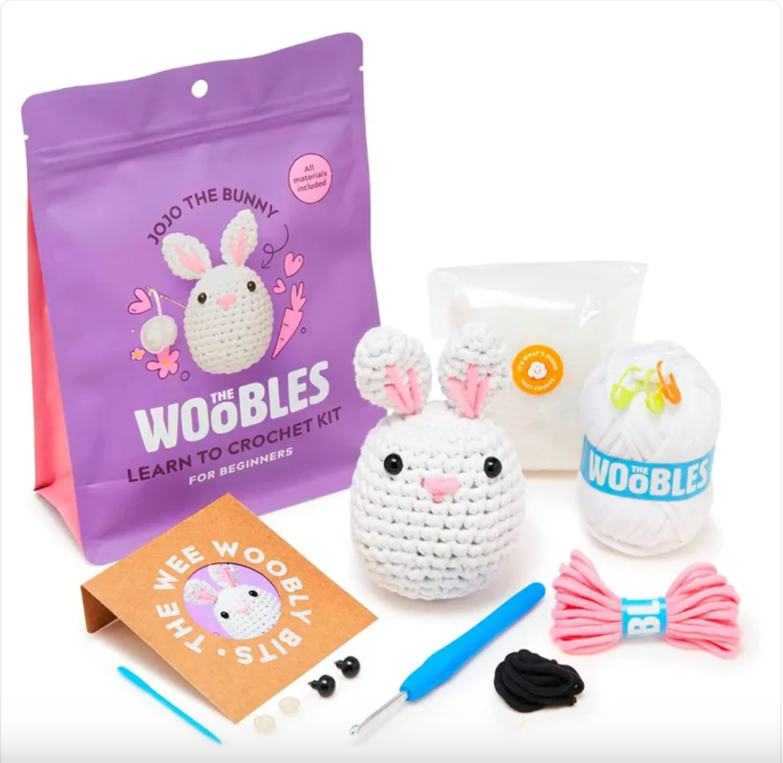 Beginner Crochet Kit with Video Tutorials – Complete Starter Set