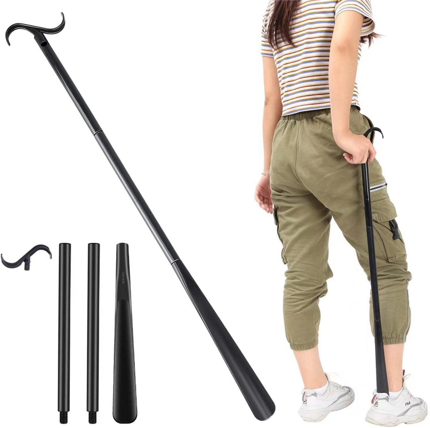 Sock Aid – No-Bend Dressing Tool for Putting On Socks